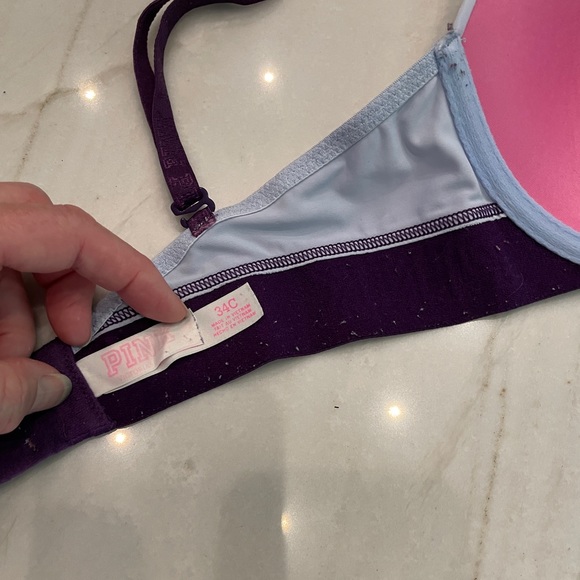 VS PINK - lightly lined bra, 34C - Picture 3 of 3